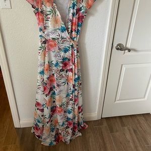 House of Flynn maxi dress wrap around